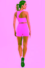 Shorts Peônia Rosa Sorvete - Imagem 5