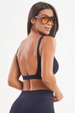 Top Iris Preto Canelado - Imagem 2