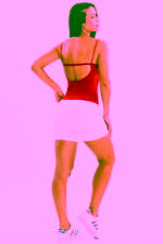 Blusa Lírio Vermelho Lichia - Imagem 5