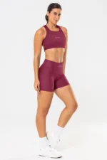 Shorts Perpétua Cranberry Canelado - Imagem 5