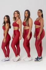 Legging Perpétua 4" Red Dark - Imagem 7
