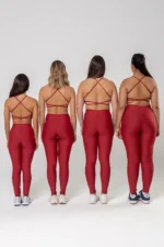 Legging Perpétua 4" Red Dark - Imagem 8