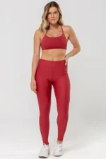 Legging Perpétua 4" Red Dark - Imagem 9