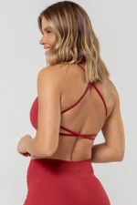 Top Perpétua Elegance Red Dark - Imagem 2