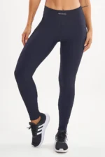 Legging Peônia Preto Canelado