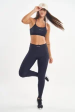 Legging Peônia Preto Canelado - Imagem 5