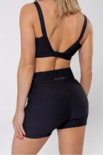 Shorts Lotus Preto Canelado - Imagem 4