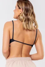 Top Dália Preto Canelado - Imagem 2