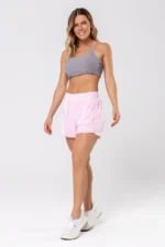 Shorts Flor Rosa Ballerine - Imagem 5