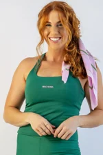 Top Alongado Lolo Verde Valente