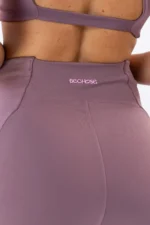 Shorts Hibisco Rosa Satin - Imagem 5