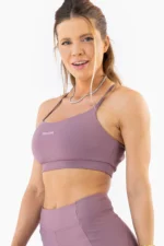 Top Violeta Rosa Satin - Imagem 5