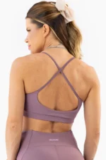 Top Violeta Rosa Satin - Imagem 2