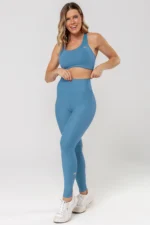 Legging Perpétua 6" Azul Jeans - Imagem 6