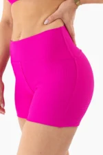 Shorts Lótus Pink Canelado - Imagem 5