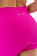 Shorts Lótus Pink Canelado - Imagem 4
