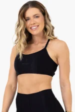Top Jasmim Preto Glow