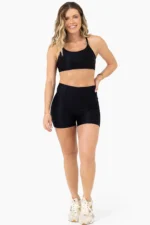 Shorts Jasmim Preto Glow - Imagem 6