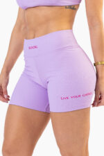Shorts Perpétua Lilas Canelado