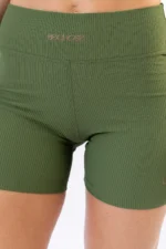 Shorts Perpétua Verde Croco Canelado - Imagem 3
