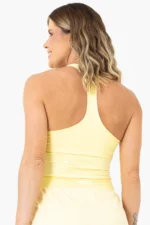 Top Alongado Lolo Amarelo Manteiga - Imagem 2