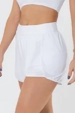 Shorts Flor Branco - Imagem 4