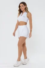 Shorts Flor Branco - Imagem 8