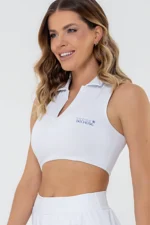 Top Polo Lótus Branco - Imagem 4
