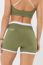 Shorts Dália Verde / Branco - Imagem 2