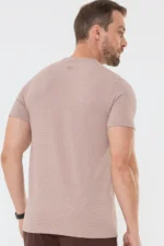 Camiseta Casual Tech Taupe - Imagem 4