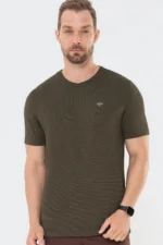 Camiseta Casual Tech Verde Militar