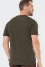 Camiseta Casual Tech Verde Militar - Imagem 5