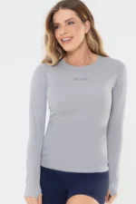 Blusa Tulipa Cinza