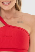Top Peônia Vermelho Scarlet Canelado - Imagem 3