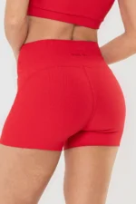 Shorts Lótus 2.0  Vermelho Scarlet Canelado - Imagem 2
