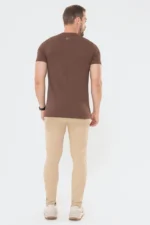 Camiseta Casual Tech Marrom - Imagem 7