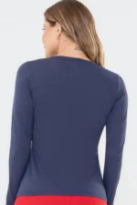 Blusa Tulipa Marinho - Imagem 4