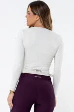 Blusa Orquídea Cream - Imagem 2