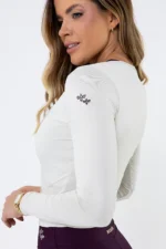 Blusa Orquídea Cream - Imagem 4