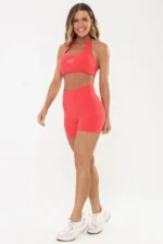 Shorts Hibisco Vermelho Goiaba - Imagem 8