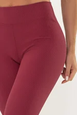 Legging Perpétua Cranberry Canelado - Imagem 3