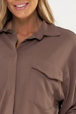 Camisa Violeta Marrom - Imagem 3