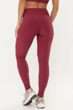 Legging Perpétua Cranberry Canelado - Imagem 2