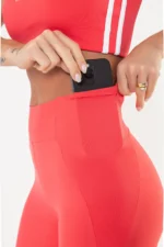 Legging Hibisco Vermelho Goiaba - Imagem 3