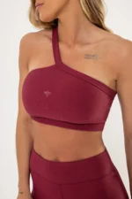 Top Peônia Cranberry Canelado - Imagem 5