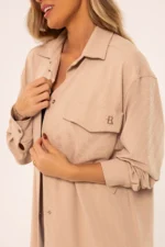 Camisa Violeta Cream - Imagem 4