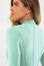 Blusa Margarida Verde Jade - Imagem 5
