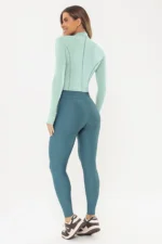 Blusa Margarida Verde Jade - Imagem 7