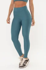 Legging Hibisco Verde Pavão - Imagem 4