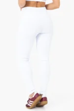 Legging Peônia Branco Canelado - Imagem 2